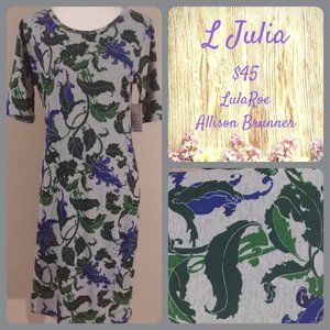 3/$50 - Lularoe Julia Dress - Large - NWT